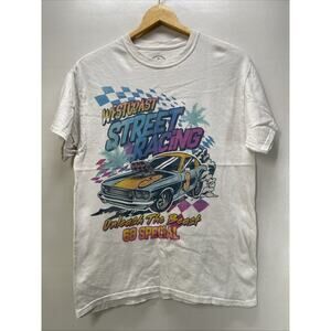 West Coast Street Racing 68 Special Factory Distressed T-Shirt Mens Medium 38-40